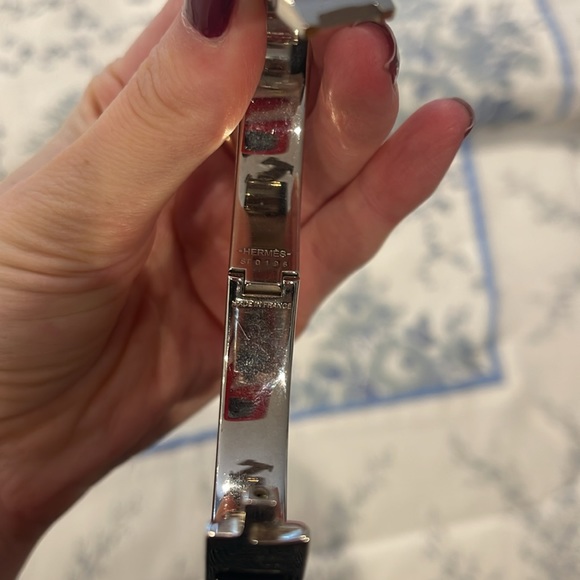 Black Hermes bracelet authentic with bag - Picture 6 of 8